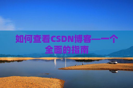 如何查看CSDN博客—一个全面的指南